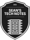 Sean's Tech Notes
